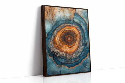 Oceanic Harmony - Geode Art